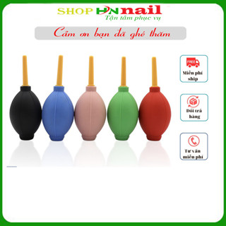 Bóng bóp cao su thổi bụi, bóng bóp khô mi - BB trang trí móng làm đẹp nail spa phun xăm thẩm mỹ shop Hnnail