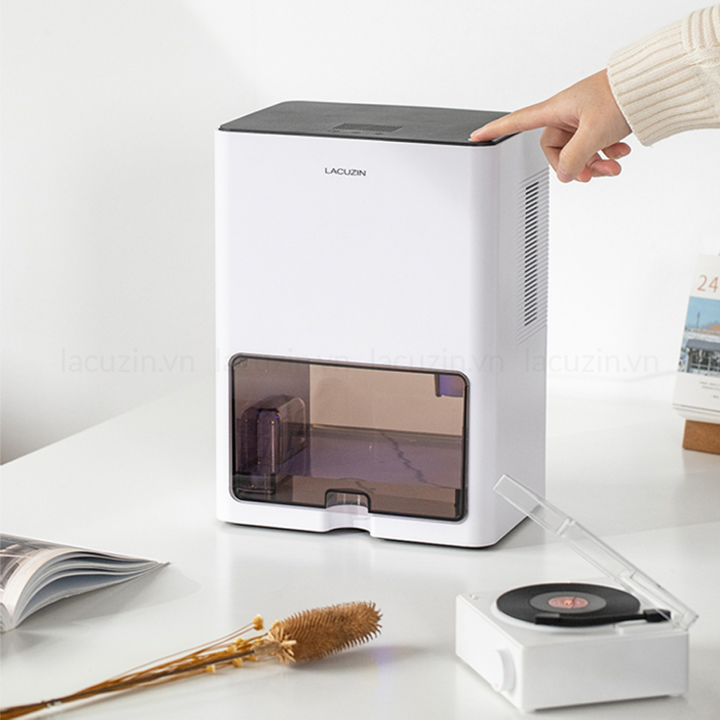 Máy hút ẩm kép Lacuzin - Dual Peltier Dehumidifier - LCZ100