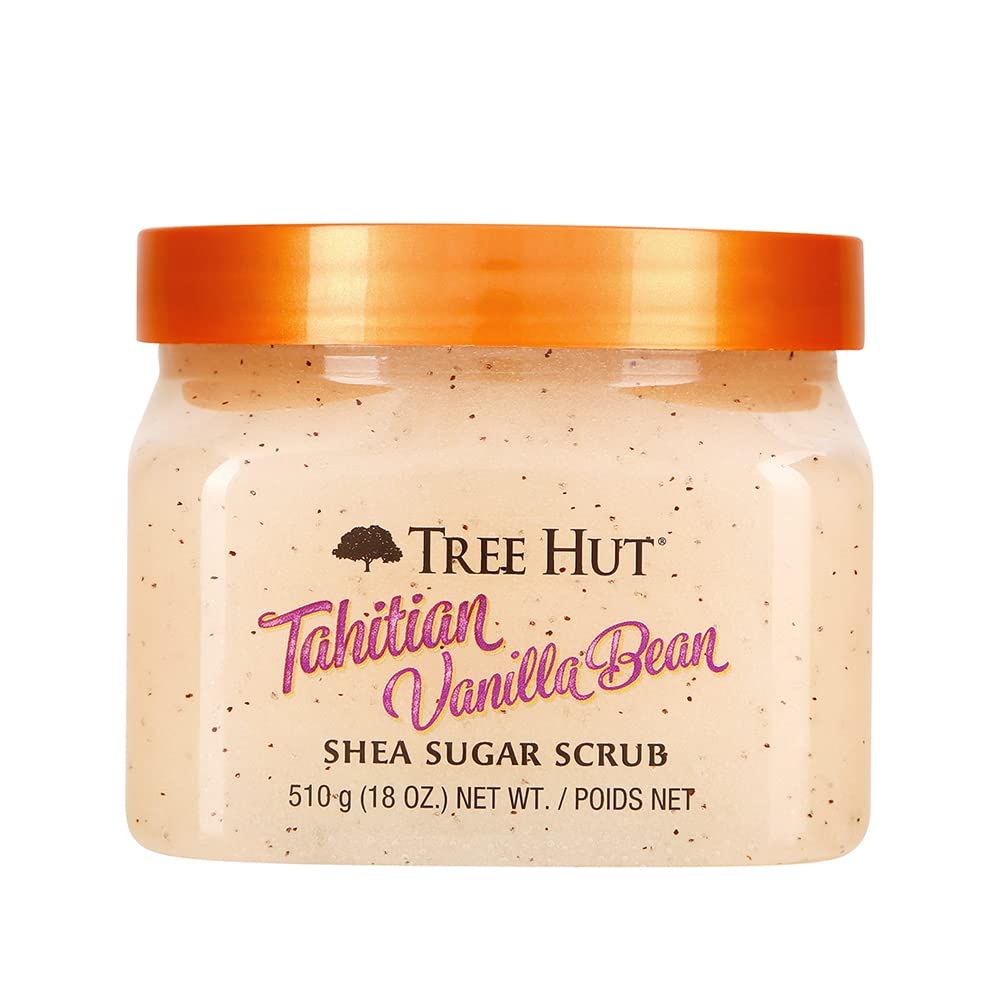 TẨY TẾ BÀO CHẾT CƠ THỂ TREE HUT TAHITIAN VANILLA BEAN SHEA SUGAR SCRUB 510g