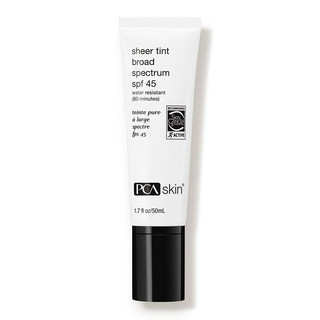 Kem chống nắng nâng tông, bóng khỏe pca skin sheer tint broad spectrum spf 45