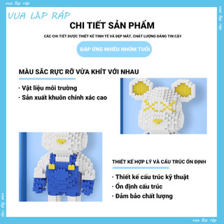 Lắp ráp mô hình rồng lửa Mega Charizard cực ngầu, dễ lắp (tặng búa)