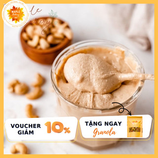 Bơ Hạt Điều Nguyên Chất Không Đường Thuần Chay Ăn Kiêng Hũ 180g