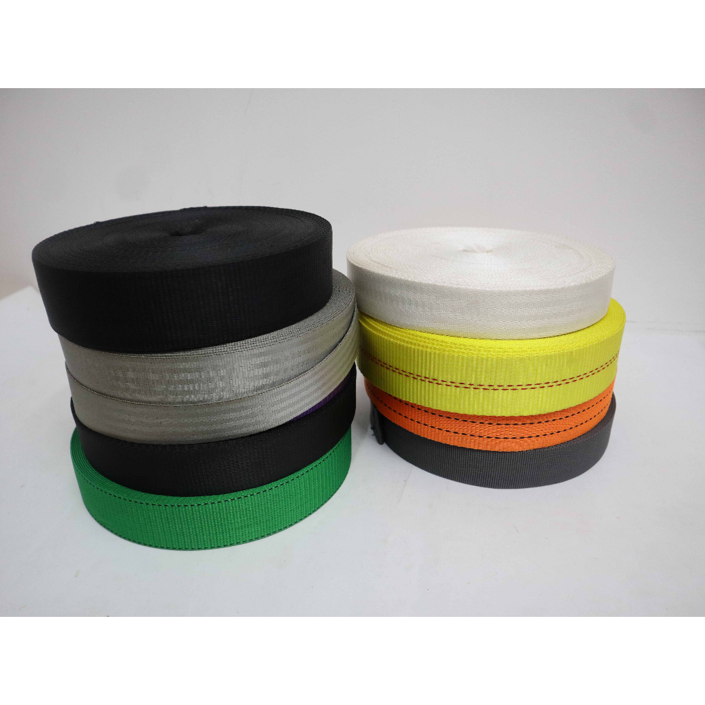 Dây đai dệt, dây đai vải bản 25 mm, dây polyester Tải trọng 450kgs, 1m -100m Hàng chuẩn