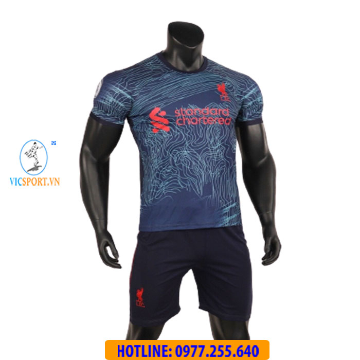 Áo Bóng Đá Trẻ Em, Áo Đá Banh Cho Bé CLB Liver 2022 - 2024 Thun Lạnh Đủ Màu HP -Vicsport