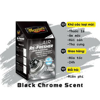 Air Re-Fresher Mist , Black Chrome Khử mùi diệt khuẩn nội thất - Black Chrome Hương nam tính