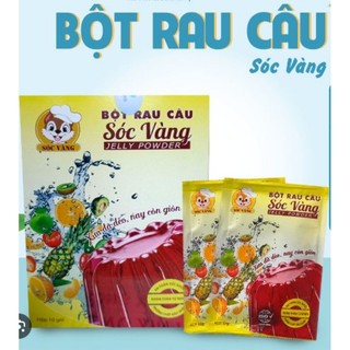 Bột rau câu sóc vàng 1gói - 12g