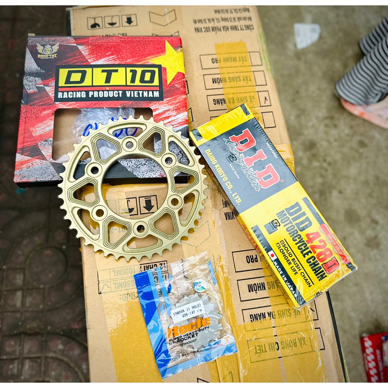 NSD Nhôm 7075 Kèm Nhông sênh Recto Ex150 Winner