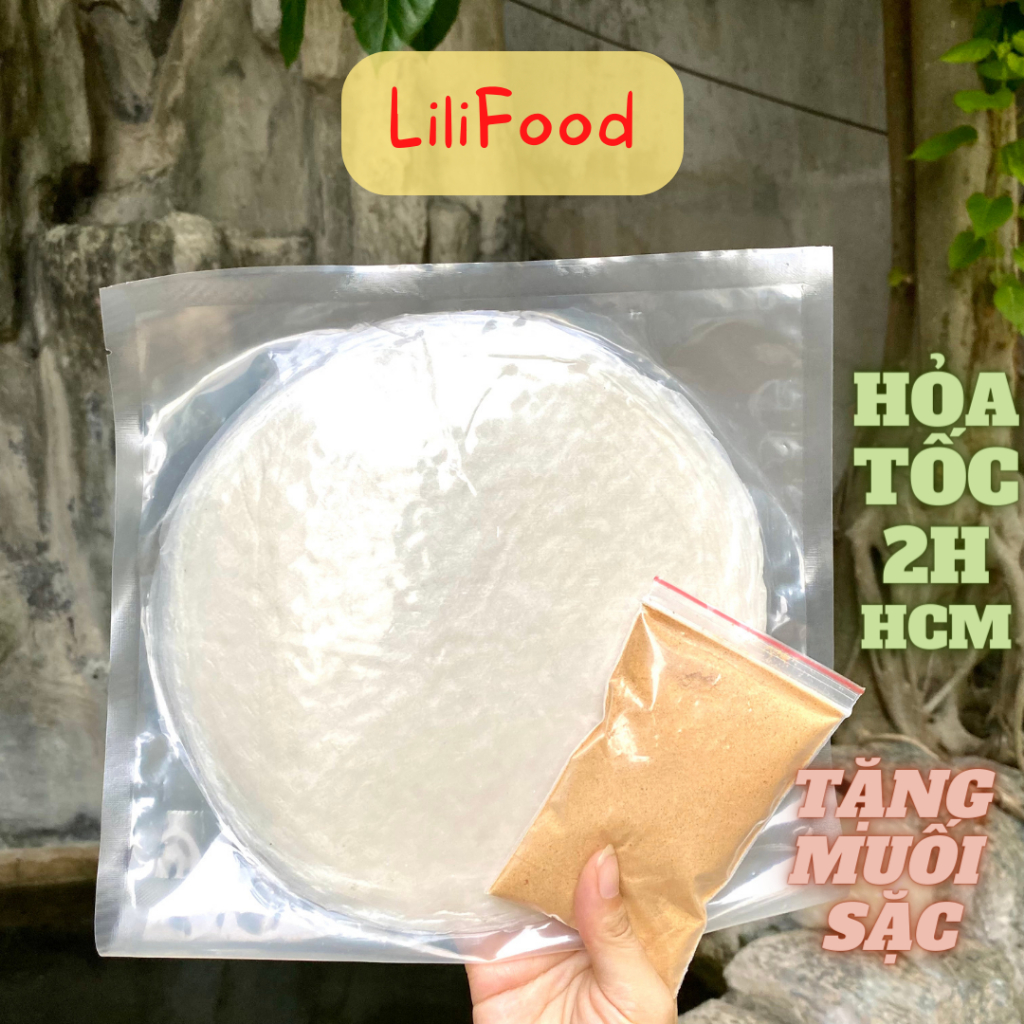 Bánh Tráng Tròn Tây Ninh Phơi Sương Siêu Ngon LiliFood Size 500g/1kg