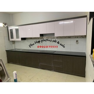 bộ tủ bếp nhựa cao cấp giá rẻ Freeship