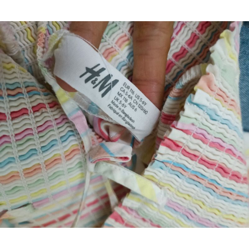 Thanh lý đầm HM auth cho bé