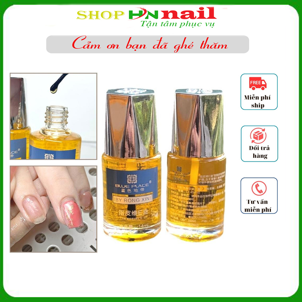 Tinh dầu tháo móng úp hỗ trợ làm đẹp nail mi spa phun xăm thời trang nữ shop hnnail