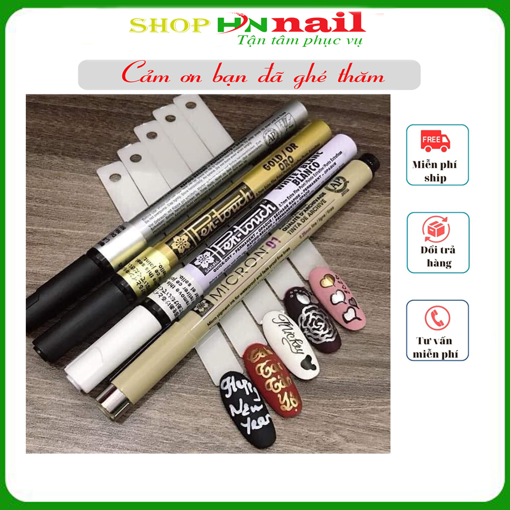 Bút vẽ móng dụng cụ nail design chuyên nghiệp shop shop hnnail