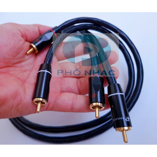 Cặp dây av hitachi 8 lõi chống nhiễu/ dây 2 đầu av hitachi lõi mạ bạc - dây tín hiệu âm thanh