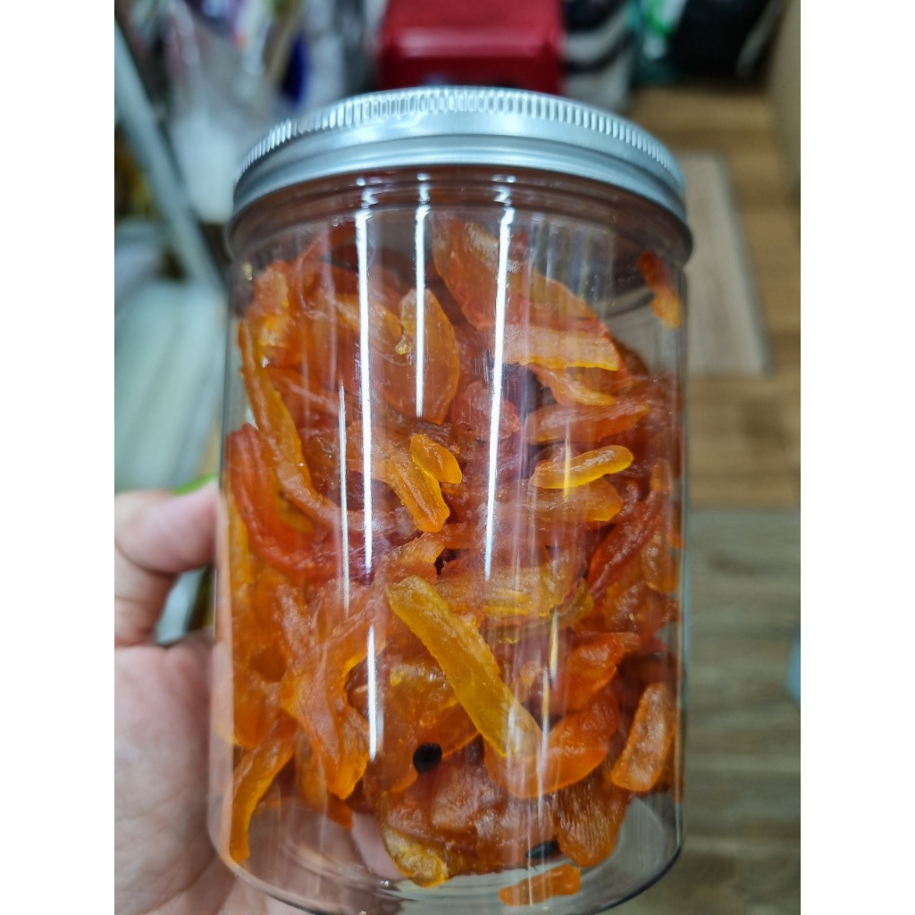 Chanh dây cắt sợi sấy dẻo hàng xuất khẩu dẻo
