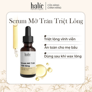 Mỡ trăn triệt lông HALIC 10/30ml giúp triệt lông sau khi dùng kem tẩy lông, sáp wax lông