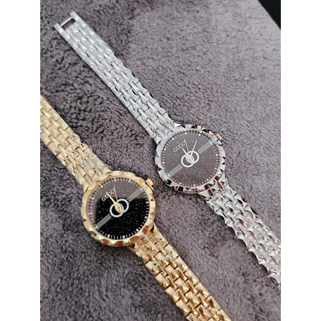 Đồng Hồ Nữ Gucci Dây Kim Loại  Cao Cấp Thép Không Gỉ  Siêu Hot 2023