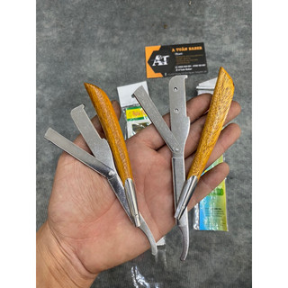  Dao cạo cán gỗ size ngắn và dài 
