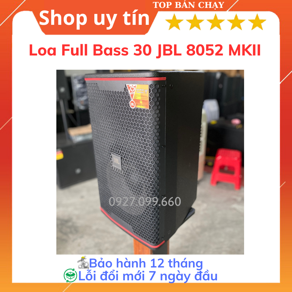 Loa Full Bass 30 JBL 8052 MKII   chuyên dùng trong gia đình, phòng họp,... Bảo hành 12 tháng