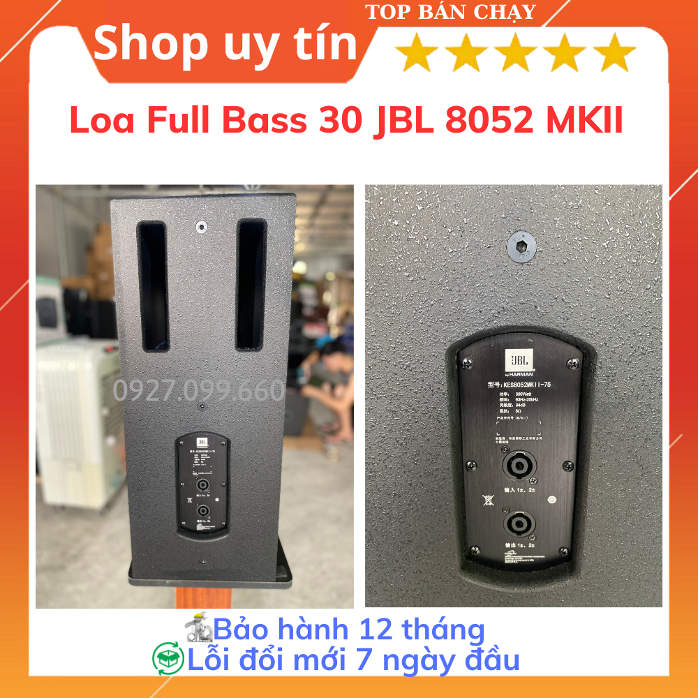 Loa Full Bass 30 JBL 8052 MKII   chuyên dùng trong gia đình, phòng họp,... Bảo hành 12 tháng