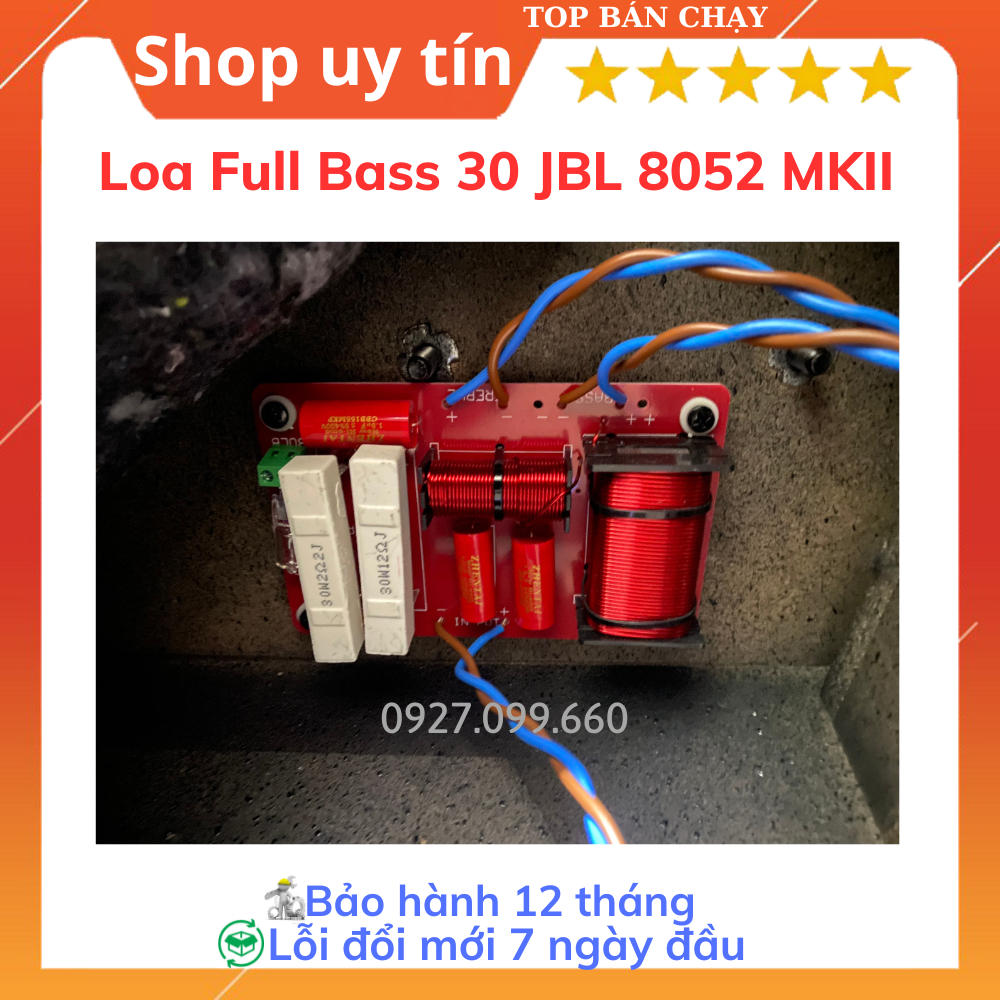Loa Full Bass 30 JBL 8052 MKII   chuyên dùng trong gia đình, phòng họp,... Bảo hành 12 tháng