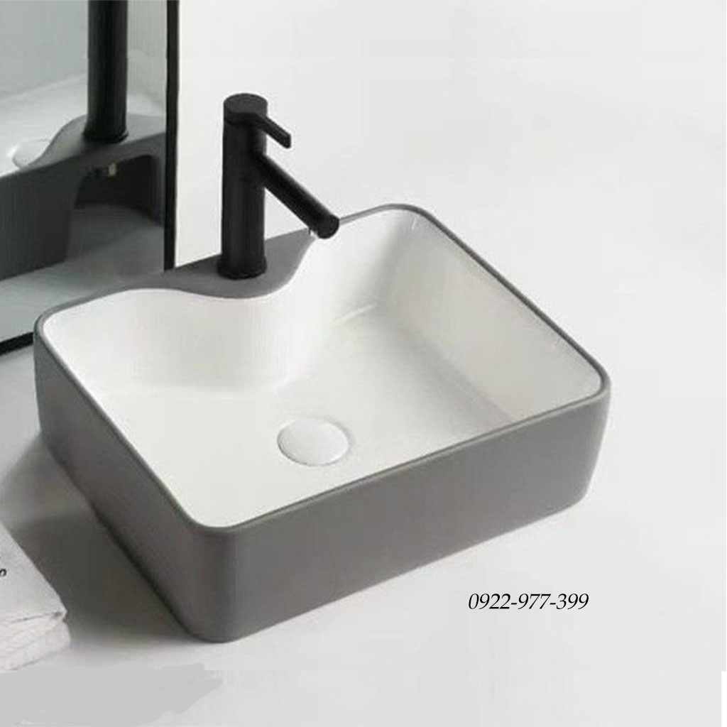 Chậu Rửa Mặt Lavabo Đặt Bàn,Lavabo Đặt Bàn Đá Vuông,Bồn Rửa Tay Đặt Bàn Đá Họa Tiết,Lavabo Đặt Bàn Giá Rẻ