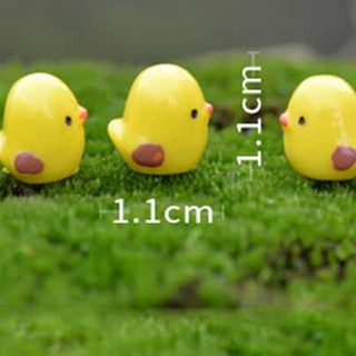 Phụ kiện gà con mini trang trí tiểu cảnh terrarium,/ decor chậu cây