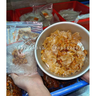 COMBO 5 BÌ - bánh tráng phơi sương vò tóp mỡ siêu ngon