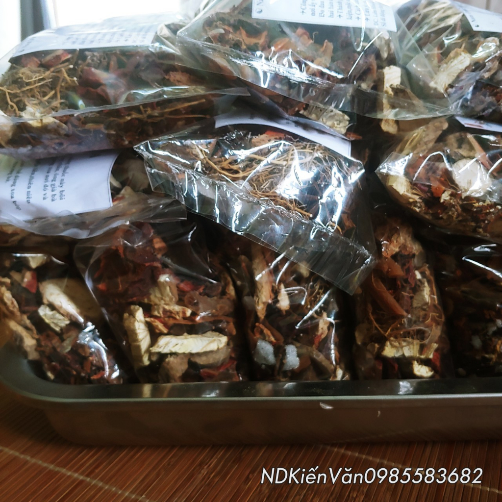 Gói thảo dược ngâm rượu xoa bóp