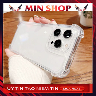 Ốp Lưng Iphone  Trong Suốt Chống Sốc bảo vệ camera ip6/ 7/7plus/8/8plus/x/xs/11/12/13/14/pro/max/plus/promax