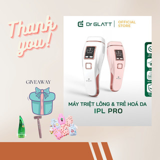 Máy triệt lông cá nhân mini tại nhà đầu lạnh  triệt cho bikini body  mặt vĩnh viễn IPL PRO (Hàng chính hãng)
