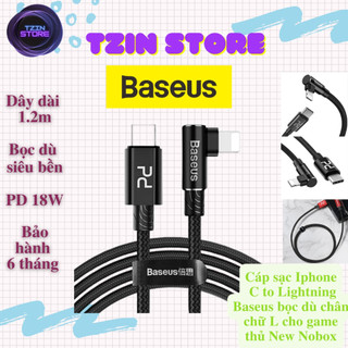 Cáp sạc nhanh dùng cho Game thủ Baseus Colourful Elbow PD 18W New Nobox