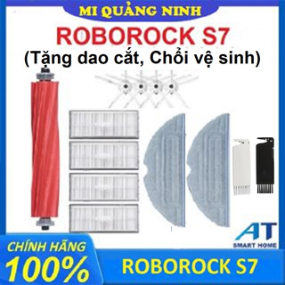 Hình ảnh Phụ kiện Robot Hút Bụi Roborock S7, S7 MaxV, S7 MaxV Ultra - Lọc Hepa, Chổi chính, Chổi cạnh, Khăn Lau, Túi đựng rác chính hãng