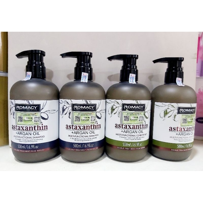 Dầu gội dưỡng sinh Romacy Astaxanthin 500ml