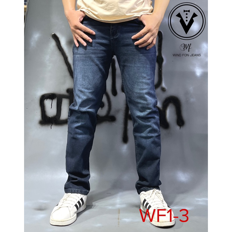 Quần Jean Nam Thun Co Giãn Ống Suông Cao cấp 22-39t