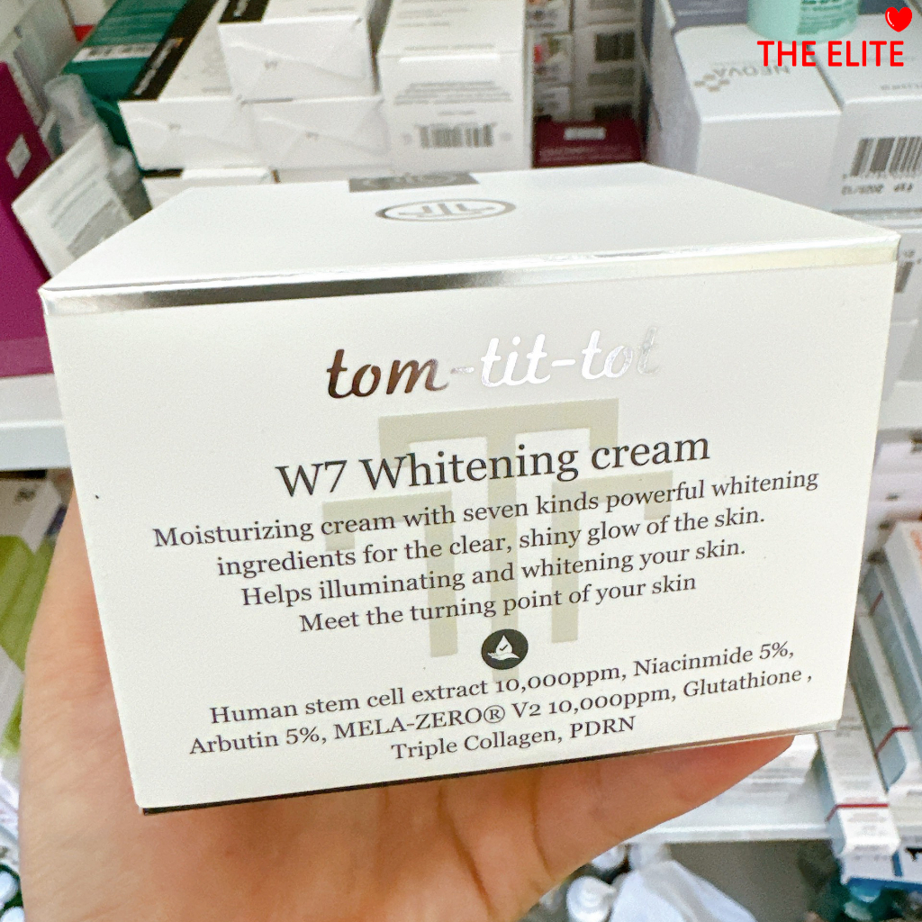 Kem dưỡng Tom Tit Tot Arbutin 5% Mela Zero Triple Action Cream 10 ml