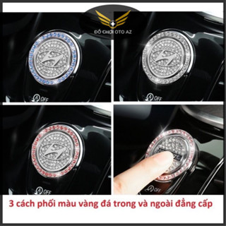 Bộ trang trí đính full đá Nút Khởi Động START STOP- Bộ Đính Đá Nút Start logo các hãng  cho xế yêu by Đồ chơi oto AZ94