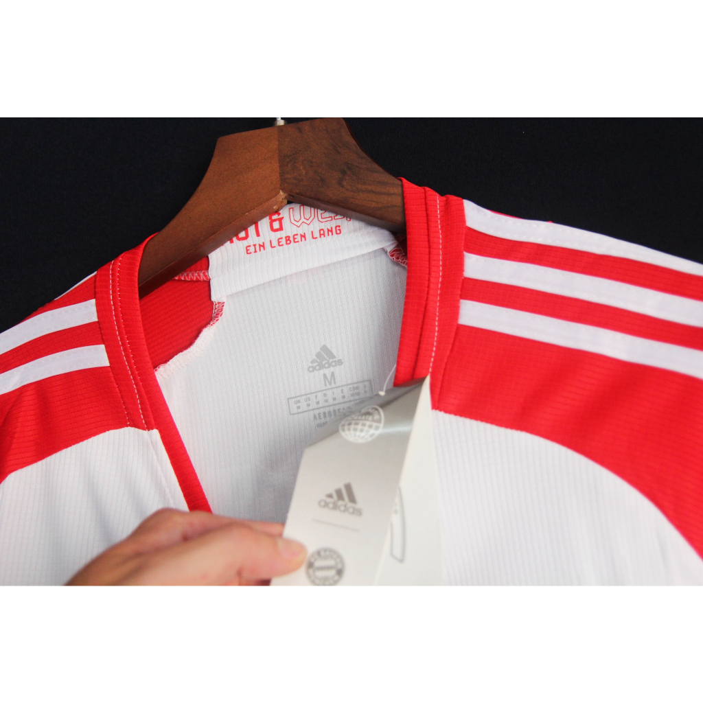 Bộ quần áo Bayern Munich 2023/ 24 trắng đỏ BẢN FANS