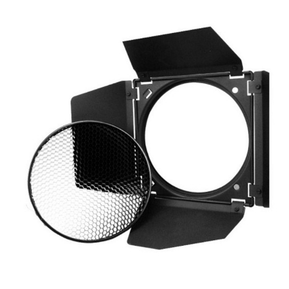Barndoor BD-04 Lưới Tổ Ong + 04 Gel Màu Godox HL Lighting