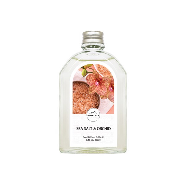 Tinh dầu tán hương bổ sung (Refill) Himalaya hương Sea Salt &amp; Orchid 250ml