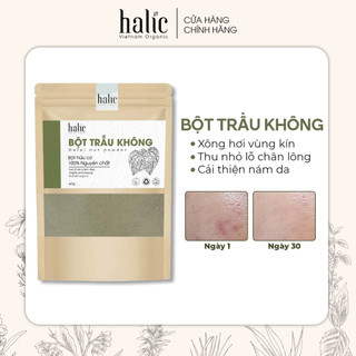 Bột Trầu Không nguyên chất Halic Organic 40G đắp mặt nạ mờ thâm nám, xông cửa mình, khử mùi cơ thể hiệu quả