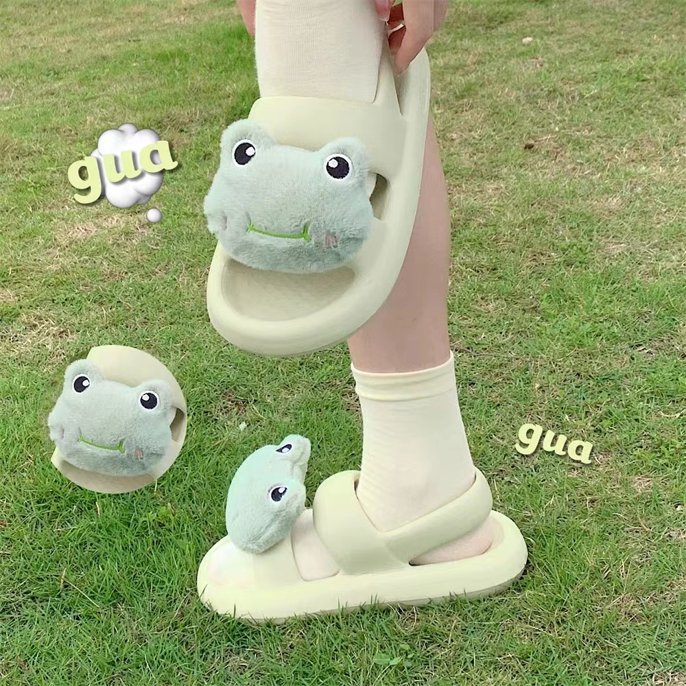 Dép cute nữ heo con mùa hè dễ thương eva đế dày roman