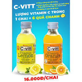 TPBS Nước Cam C-VITT Giàu Vitamin C ,Tăng Đề kháng, Giảm Stress, Sáng Da Tự Nhiên