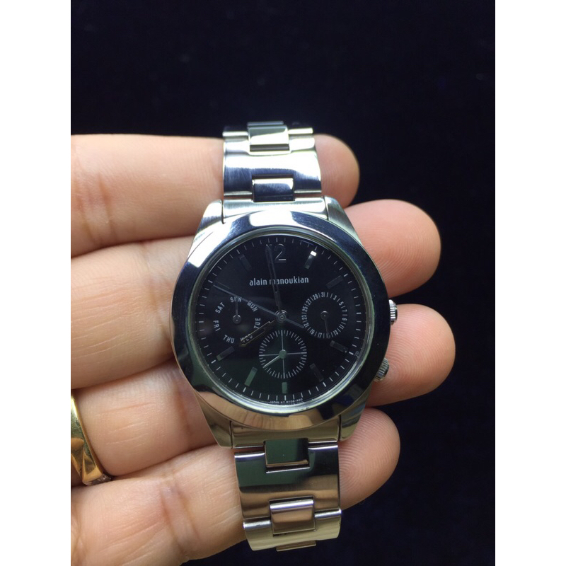 ⌚️Đồng hồ Si Nam, Nữ 6 kim hiệu Alain Manoukian Nhật🎌. Hàng đã qua sử dụng