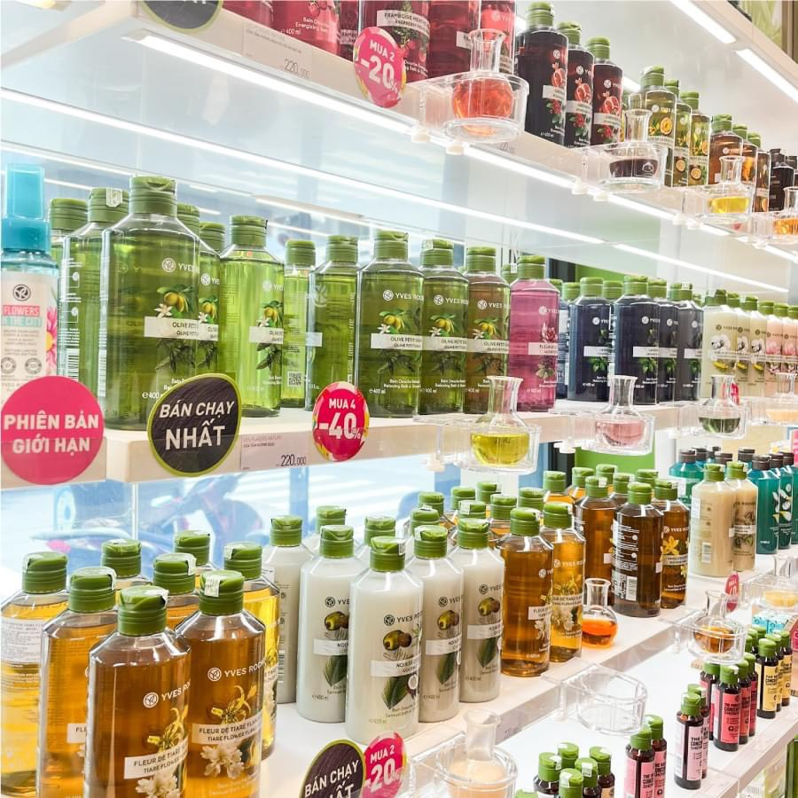 Sữa tắm Yves Rocher DỪA 400ml