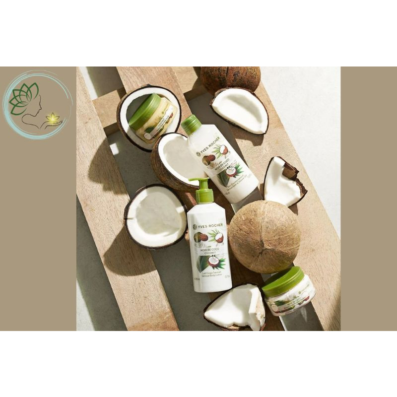 Sữa tắm Yves Rocher DỪA 400ml