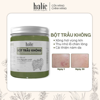 Bột Lá Trầu Không đắp mặt nạ và Xông nguyên chất Halic Organic 40G mờ thâm nám, xông cửa mình, khử mùi cơ thể hiệu quả