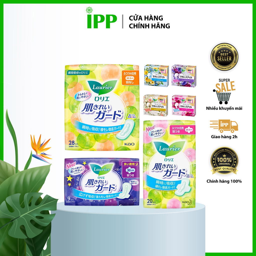 Băng Vệ Sinh Laurier Nội Địa Nhật