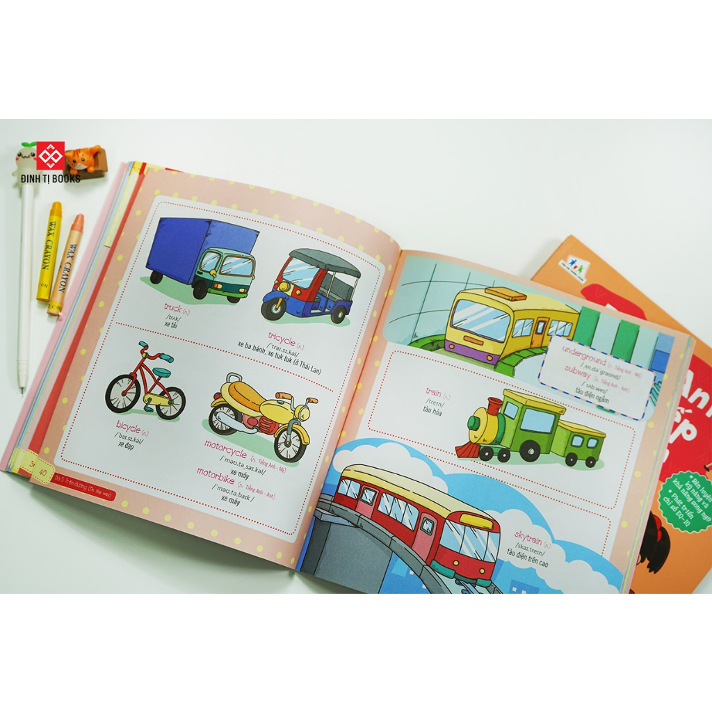 Sách - Tiếng Anh giao tiếp cho trẻ em ( lẻ hoặc bộ tùy chọn )