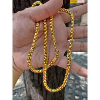 Dây chuyền nam đốt xích mạ vàng 18k