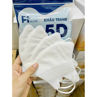 (Túi 10cai) Khẩu trang 5D PT Mask kháng khuẩn chống bụi mịn (hàng chính hãng công ty Phương Tuyến)
